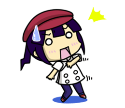 Waku Waku Work Girl3(pastry chef V) sticker #10314762