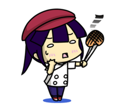 Waku Waku Work Girl3(pastry chef V) sticker #10314763