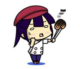 Waku Waku Work Girl3(pastry chef V) sticker #10314763