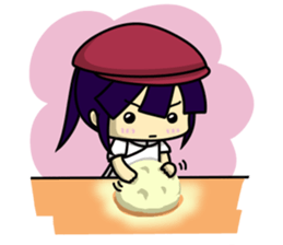 Waku Waku Work Girl3(pastry chef V) sticker #10314764