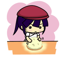 Waku Waku Work Girl3(pastry chef V) sticker #10314764