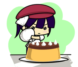 Waku Waku Work Girl3(pastry chef V) sticker #10314766