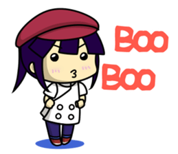 Waku Waku Work Girl3(pastry chef V) sticker #10314773