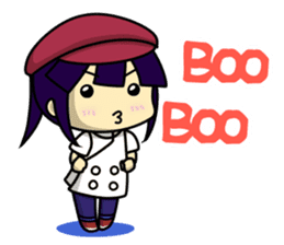 Waku Waku Work Girl3(pastry chef V) sticker #10314773