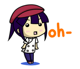 Waku Waku Work Girl3(pastry chef V) sticker #10314774