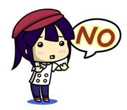 Waku Waku Work Girl3(pastry chef V) sticker #10314777