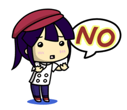 Waku Waku Work Girl3(pastry chef V) sticker #10314777