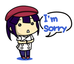 Waku Waku Work Girl3(pastry chef V) sticker #10314779