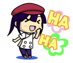 Waku Waku Work Girl3(pastry chef V) sticker #10314781