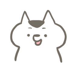 Cat is attractive sticker #10315264