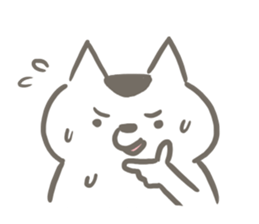 Cat is attractive sticker #10315277