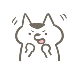 Cat is attractive sticker #10315297