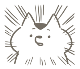 Cat is attractive sticker #10315302