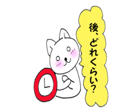 Waiting Nyanko 1 sticker #10315392