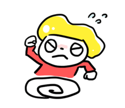 Anyway cheerful sticker sticker #10315958