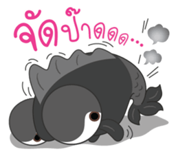RakRay,Big Eyes Goldfish sticker #10316165