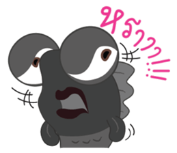 RakRay,Big Eyes Goldfish sticker #10316166