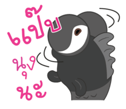 RakRay,Big Eyes Goldfish sticker #10316167