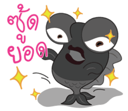 RakRay,Big Eyes Goldfish sticker #10316169