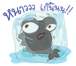 RakRay,Big Eyes Goldfish sticker #10316170