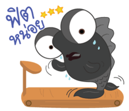 RakRay,Big Eyes Goldfish sticker #10316172