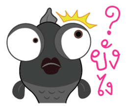 RakRay,Big Eyes Goldfish sticker #10316176