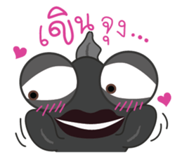 RakRay,Big Eyes Goldfish sticker #10316182