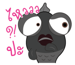 RakRay,Big Eyes Goldfish sticker #10316186