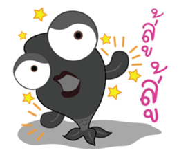 RakRay,Big Eyes Goldfish sticker #10316194