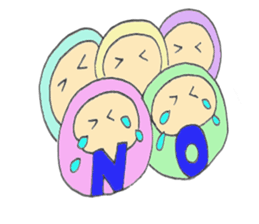 Colorful Punyo chan01 sticker #10316207