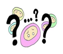 Colorful Punyo chan01 sticker #10316217