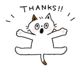 Three cats and your reply sticker #10316249