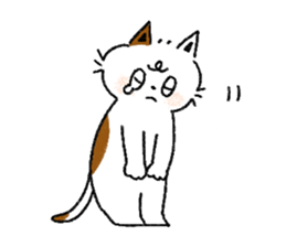 Three cats and your reply sticker #10316257