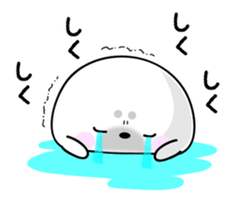 Rice cake of the seal (value set) sticker #10316330