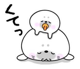 Rice cake of the seal (value set) sticker #10316331