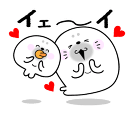 Rice cake of the seal (value set) sticker #10316334