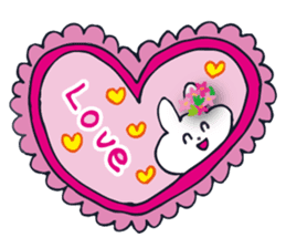 Go to flower bunny 3 Thailand sticker #10316283