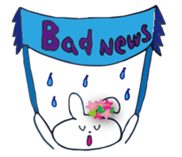 Go to flower bunny 3 Thailand sticker #10316289