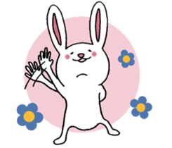 Anyway,it is a rabbit. sticker #10316640