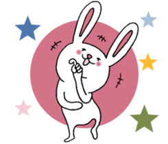 Anyway,it is a rabbit. sticker #10316641