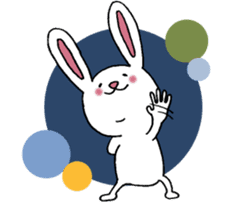 Anyway,it is a rabbit. sticker #10316643