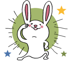 Anyway,it is a rabbit. sticker #10316644