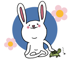Anyway,it is a rabbit. sticker #10316647