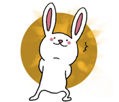 Anyway,it is a rabbit. sticker #10316651