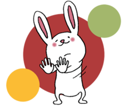 Anyway,it is a rabbit. sticker #10316654