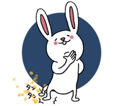 Anyway,it is a rabbit. sticker #10316655