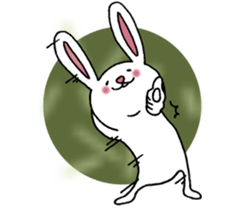 Anyway,it is a rabbit. sticker #10316657