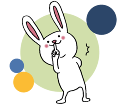 Anyway,it is a rabbit. sticker #10316662