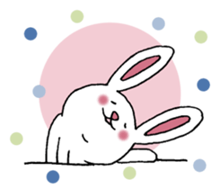 Anyway,it is a rabbit. sticker #10316664