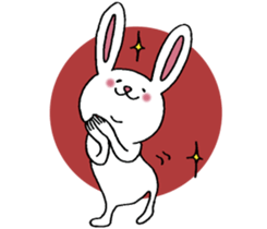 Anyway,it is a rabbit. sticker #10316666